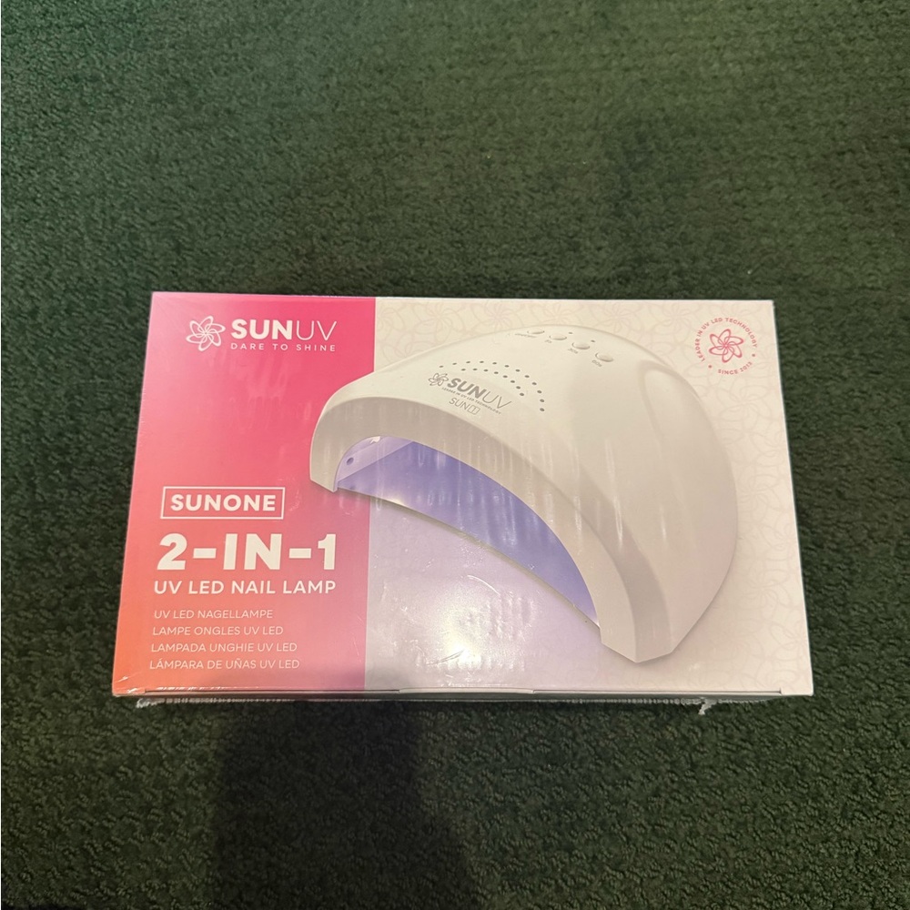 SUNUV 2-in-1 UV LED Nail Lamp